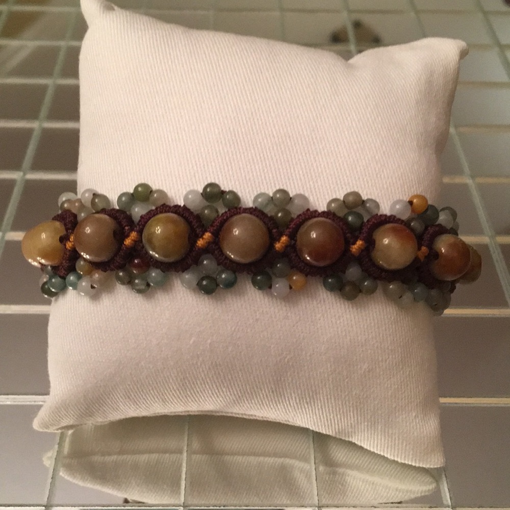 Glass Bead Bracelet
